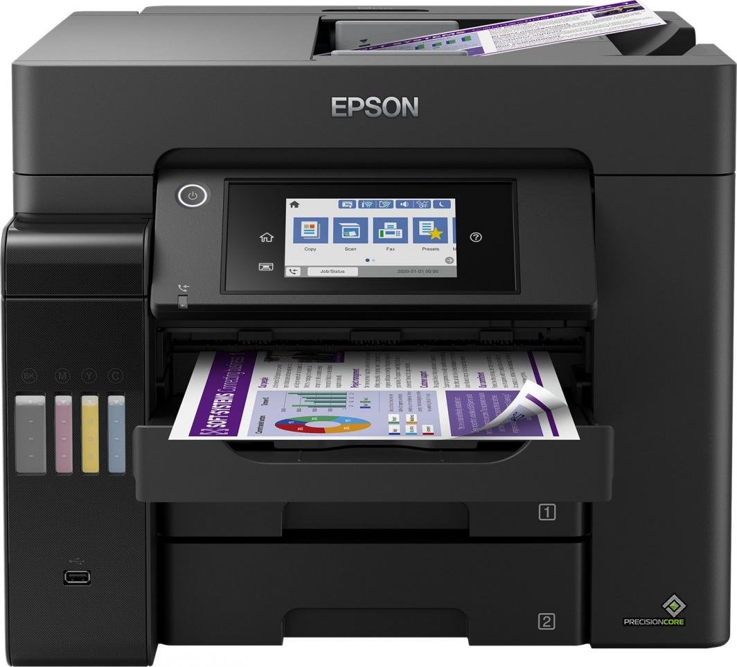 Printer me ngjyra Epson EcoTank L6570, i zi 