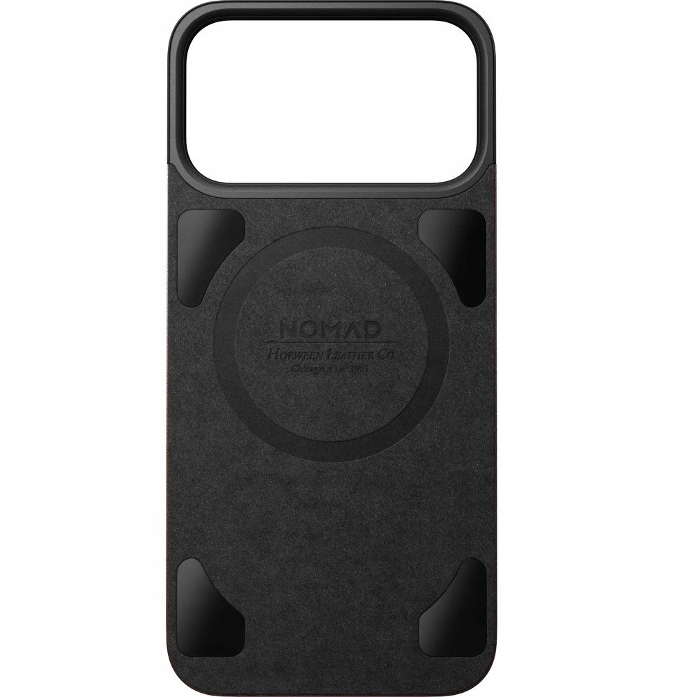 Kapotë magnetike Nomad për iPhone 17 Pro Max, lëkurë Horween, MagSafe, kafe
