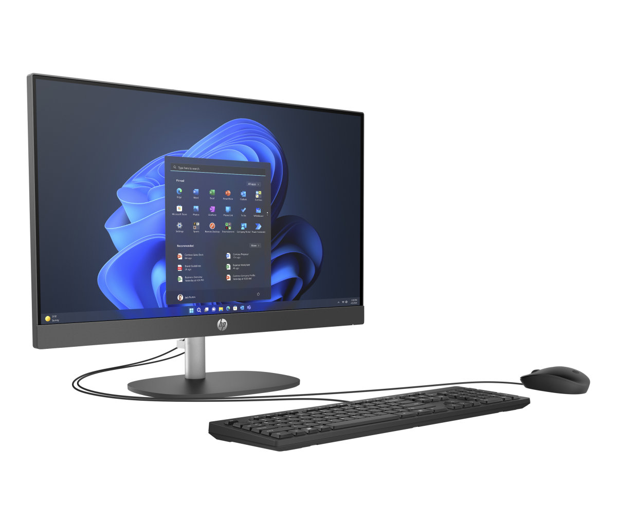 Kompjuter All in One HP ProOne 240 G10, 23.8" IPS FHD, Intel Core i5 1335U, 16GB RAM, 512GB SSD
