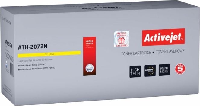 Toner Activejet 117A ATH-2072N, Yellow, zëvendësues