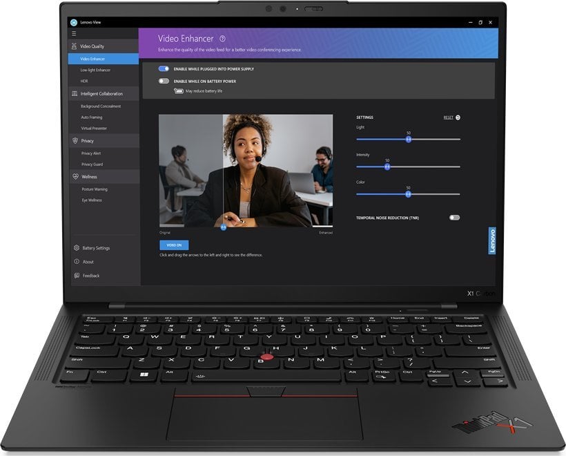 Laptop Lenovo ThinkPad X1 Carbon G11, 14", Intel Core i7 1355U, 16 GB RAM, 1 TB SSD, i zi