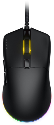 Maus gaming Hator Pulsar 3, 12000 DPI, 62g, i zi