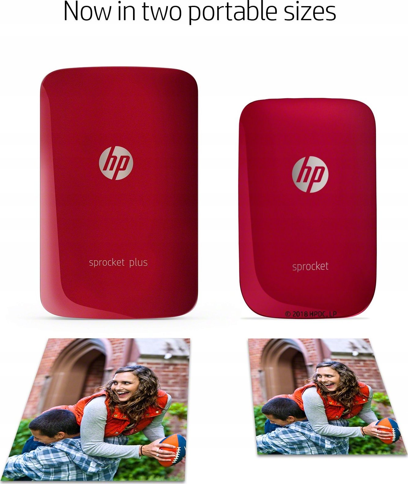 Letra fotografike HP Zink Sprocket, 2x3", vetëngjitëse, 100 fletë