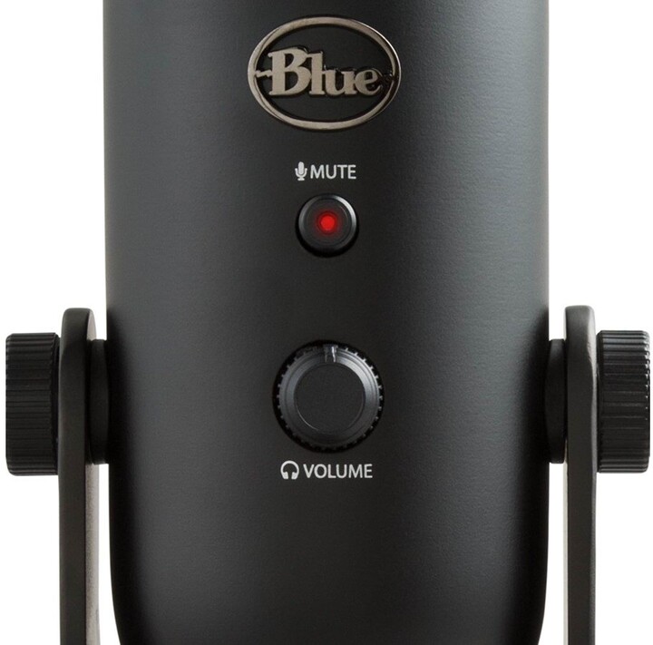 Mikrofon Blue Yeti, i argjendtë