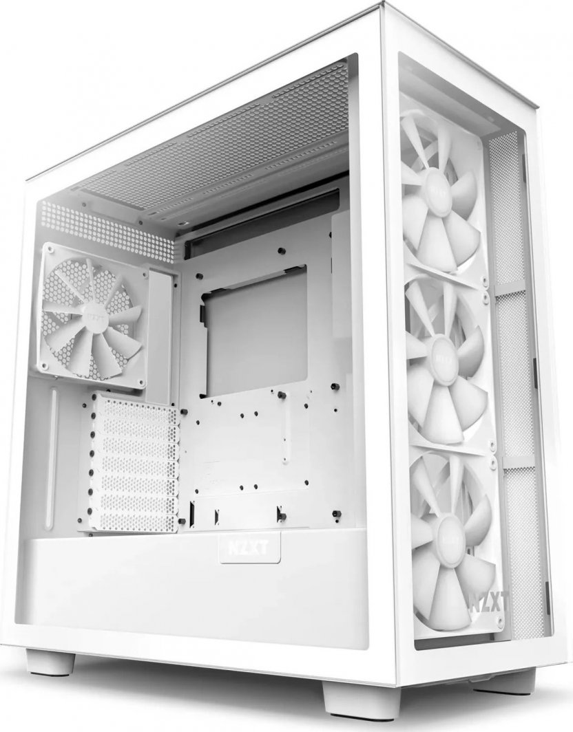 Kasë Nzxt H7 Elite, e bardhë
