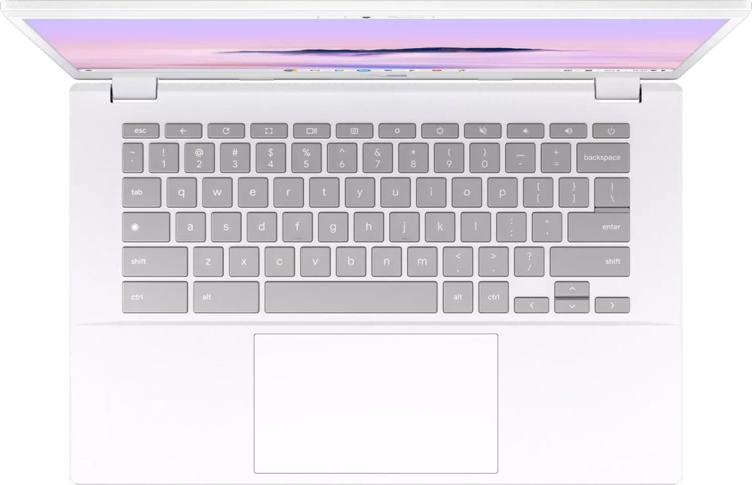 Laptop ASUS Chromebook Plus CX34, 14", Intel Core i5-1334U, 16GB RAM, 256GB SSD, Intel Iris Xe, i bardhë