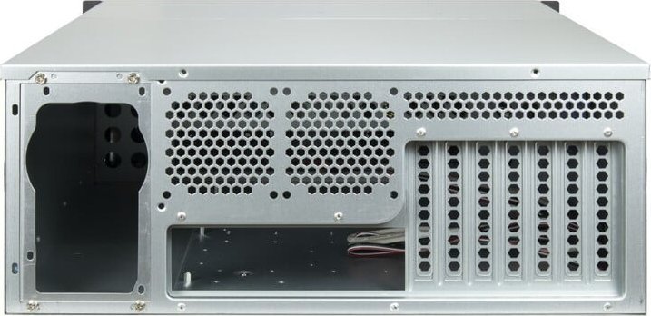 Kuti serveri rack Inter-Tech 4U-4708, 4U, 8 slote hot-swap, e zezë