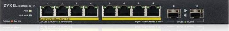 Switch Zyxel GS1100-10HPv2