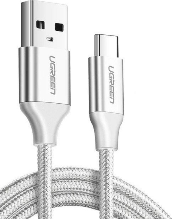 Kabllo USB Type C Yanosik GTm, 0.5m, 480 Mb/s, e bardhë