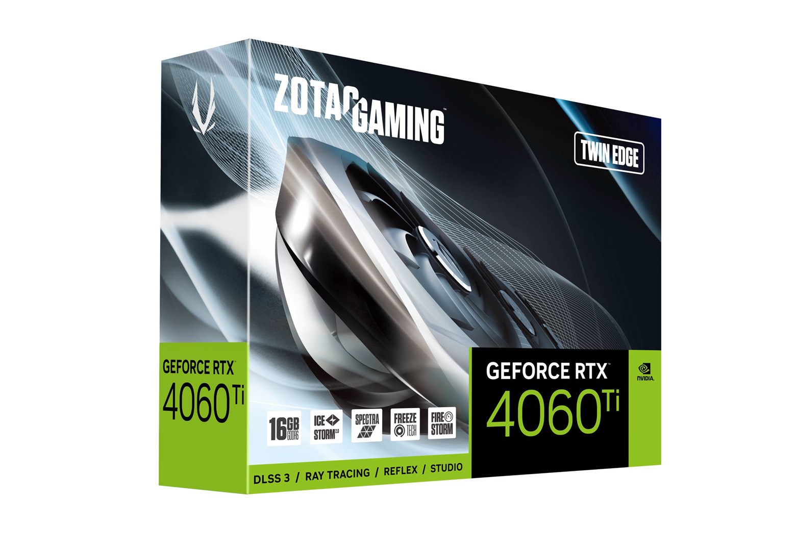 Kartelë grafike Zotac Gaming GeForce RTX 4060 Ti Twin Edge 16GB GDDR6
