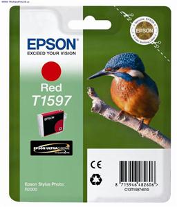 Ngjyrë Epson T1597, 17ml, e kuqe