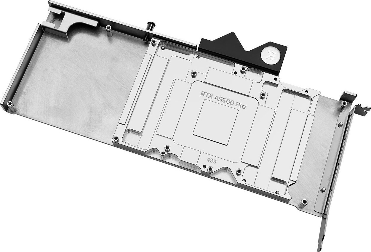 Bllok uji për GPU EK Water Blocks EK-Pro WB RTX A5500, nikel, inox