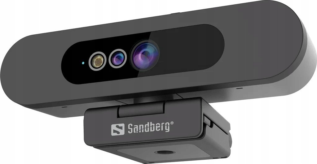 Kamerë web Sandberg Face-ID Webcam 2, Full HD 1080p, mikrofon stereo, e zezë