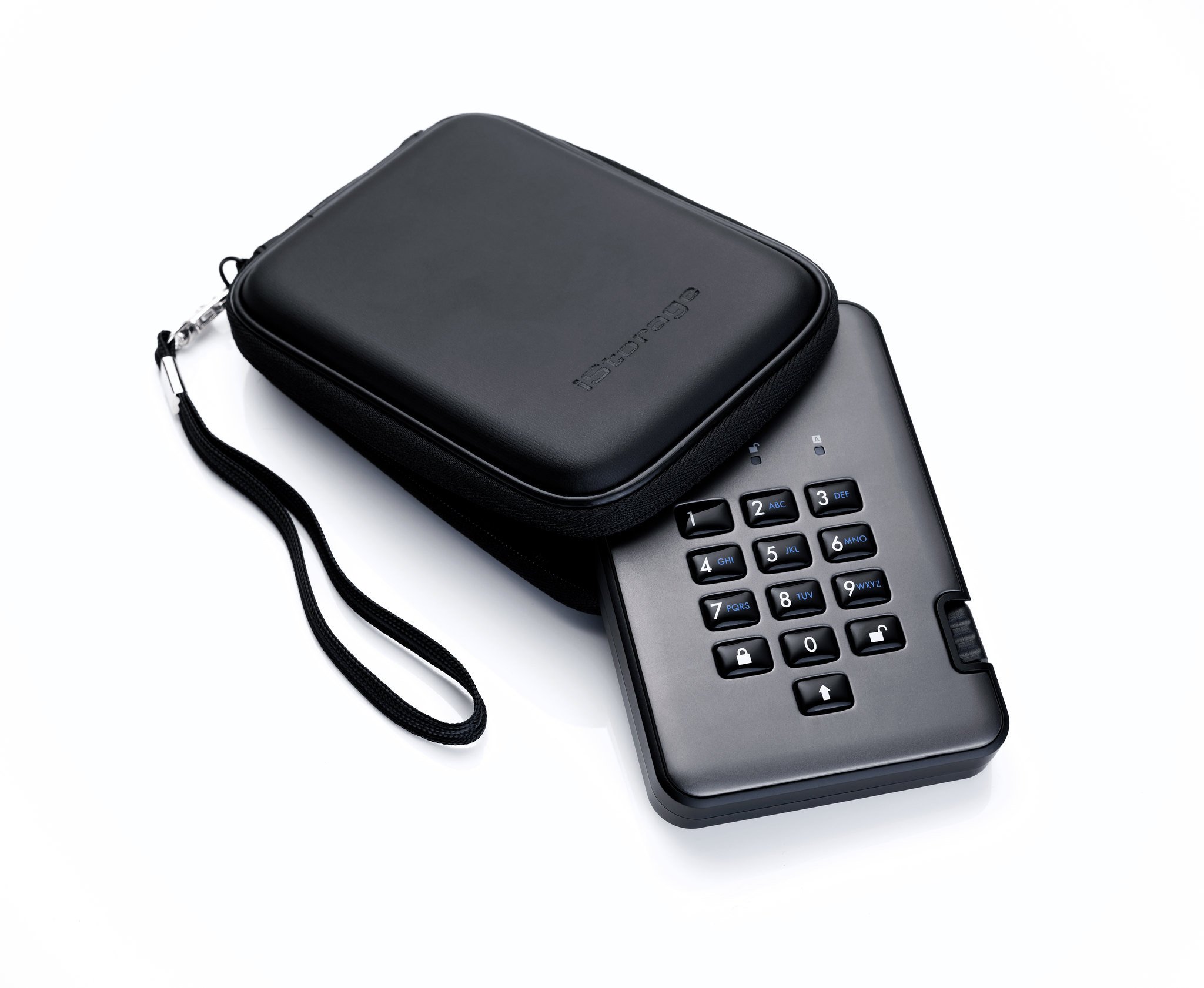 Hard disk i jashtëm iStorage DiskAshur PRO2, 5TB, USB 3.2, i zi