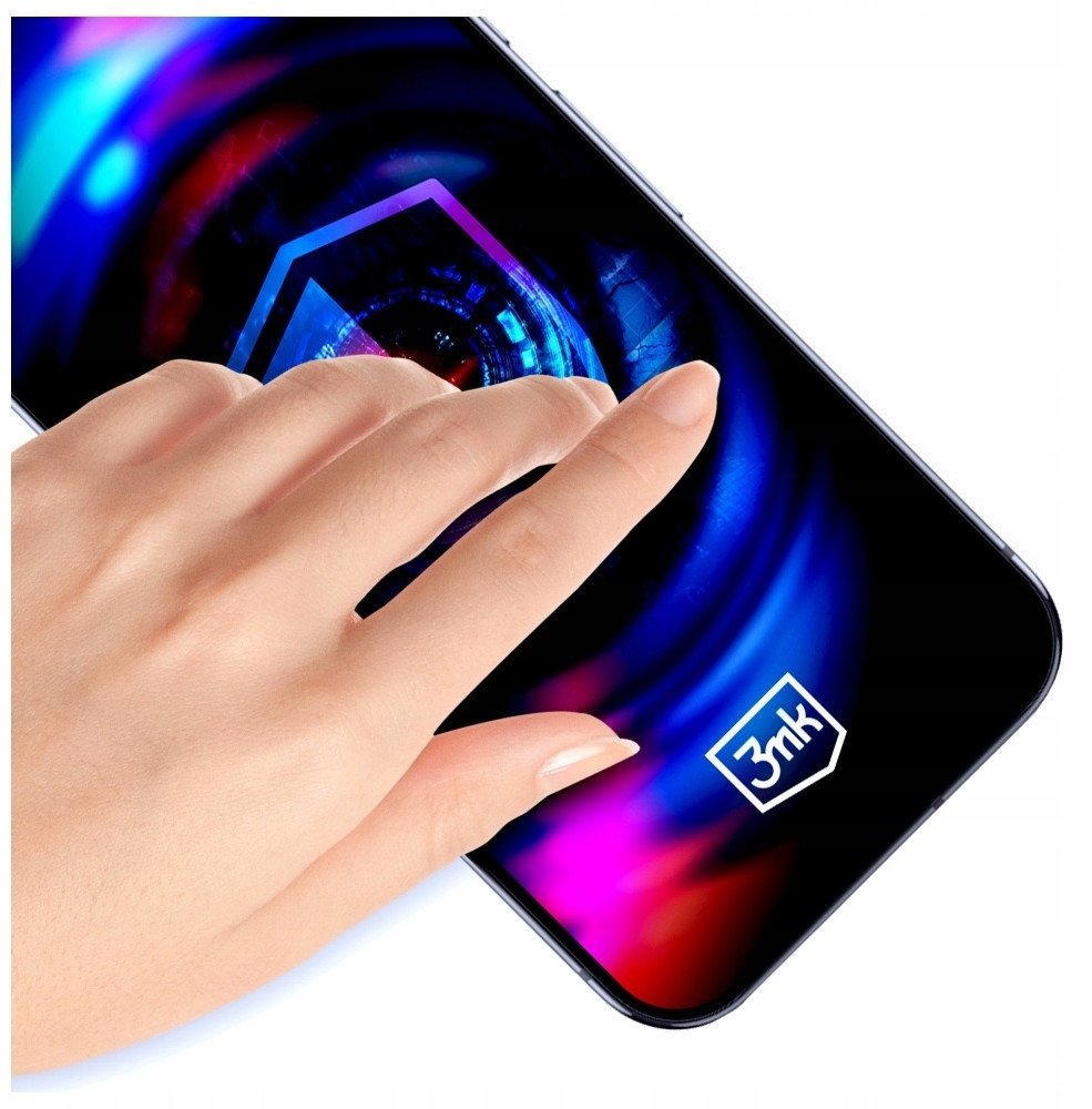 Xham mbrojtës 3MK HardGlass Max Privacy për Apple iPhone 17 Pro Max, me aplikues, transparent