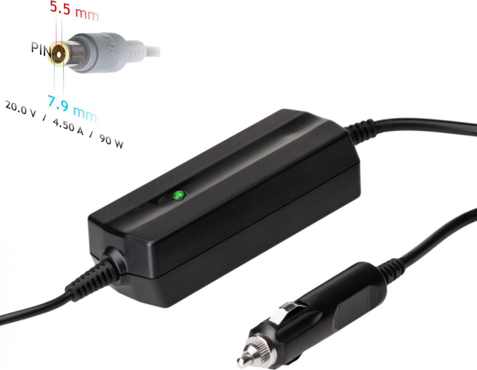 Adapter Fuqie për Laptop Akyga 90W, 5.5mm, 4.5A, 20V (AK-ND-39)