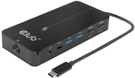 Club3D HUB USB-C 7v1, 2x HDMI, 2x USB-A Gen1, RJ45, 3.5mm jack, SD, PD 100W