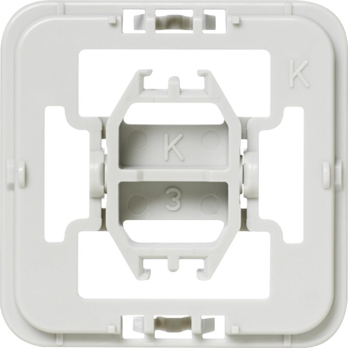 Adapter smart HomeMatic IP Kopp, për çelësa dhe dimerë, i bardhë
