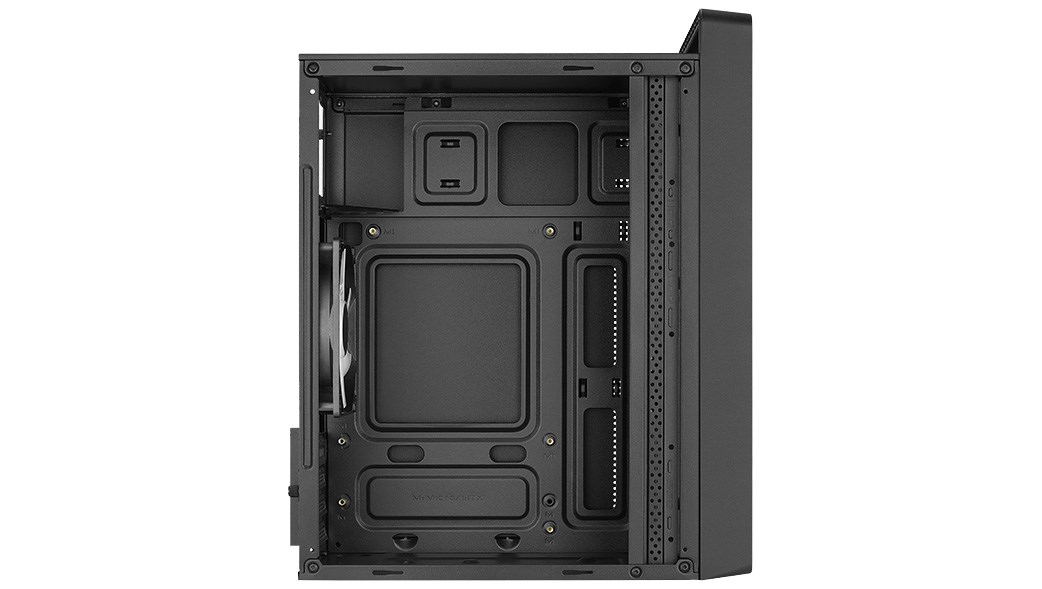 Kase kompjuteri Aerocool CS-109 FRGB, mini tower, panel anësor akrilik, e zezë