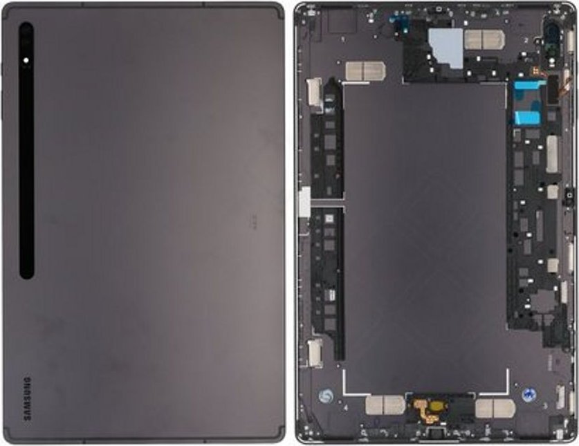 Mbulesë tablette Samsung X900 Tab S8, back cover, gri