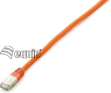 Kabllo patchcord Equip Cat6a, S / FTP, 15 m, e portokalltë