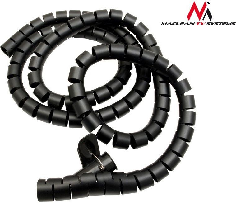 Organizues spiral kabllo Maclean (MCTV-676B), i zi