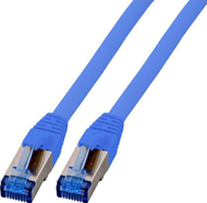 Кабел EFB Patchcord S/FTP (K5525FBL.5), Cat.6A, 5m, син