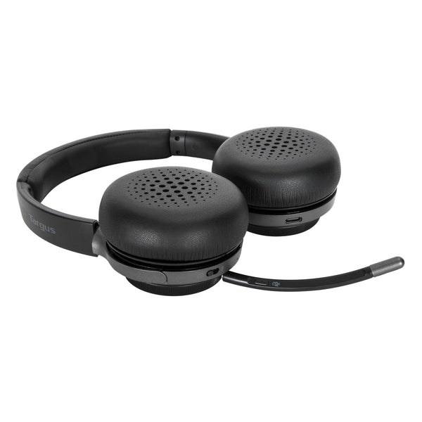 Kufje Stereo me Bluetooth Targus, universale, 410 mAh, të zeza