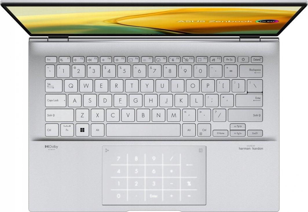 Laptop Asus ASUS ZenBook 14 OLED UX3402VA-KN591W, 14", Intel Core i5 13500H, 16 GB RAM, 512 GB SSD, i argjendtë