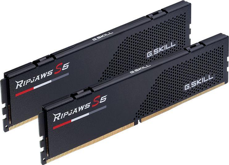 Memorie G.Skill Ripjaws S5, DDR5, 32GB, 5200MHz, CL36 (F5-5200J3636C16GX2-RS5K)