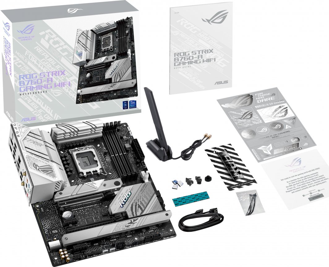 Pllakë Amë Asus ROG STRIX B760-A GAMING WiFi