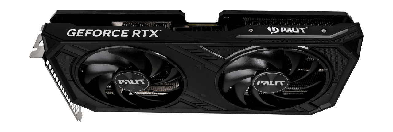 Kartë grafike Palit GeForce RTX 4070 Dual, 12GB GDDR6X, RGB, e zezë