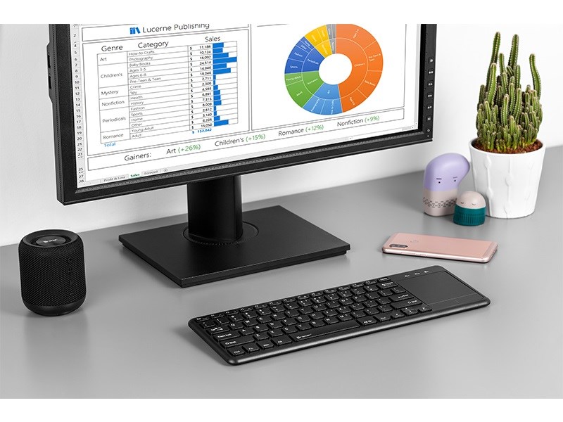 Tastierë universale Tracer TRAKLA46367, RF Wireless, e zezë