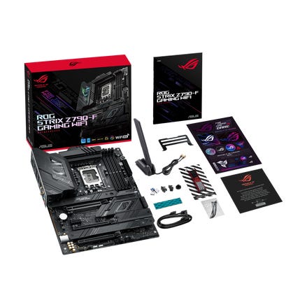 Pllakë amë ASUS ROG STRIX Z790 F GAMING WIFI, LGA 1700, DDR5, ATX, e zezë