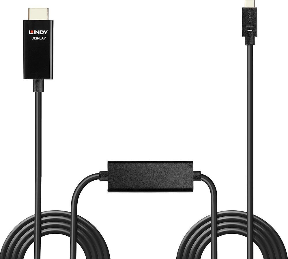 Kabllo adapter USB Type C në HDMI, 4K 60Hz HDR, 5m, e zezë