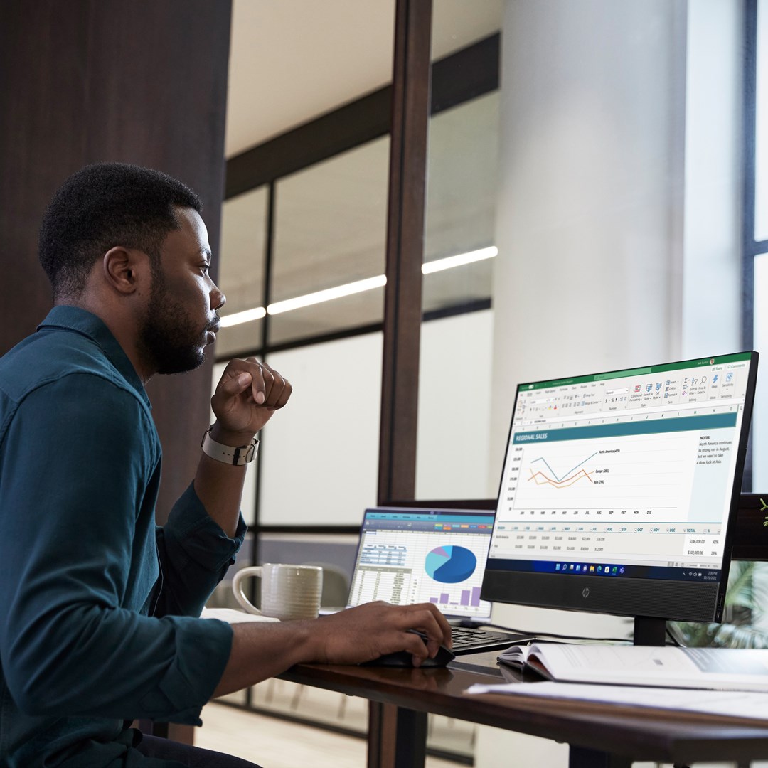 Kompjuter All-in-One HP ProOne 440 G9, 23.8", i5, 8GB RAM, 512GB SSD, i zi