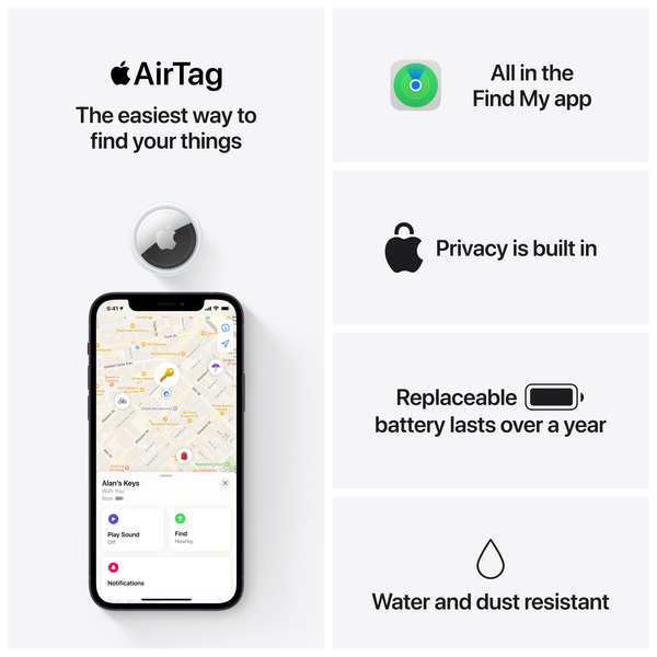 Apple AirTag (1st gen) (1 Pack)