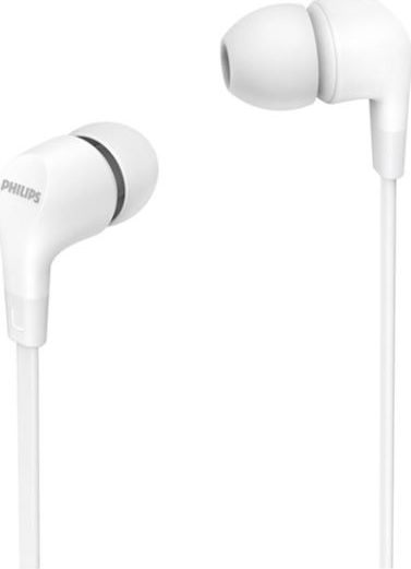 Kufje Philips TAE1105WT, Mini Jack 3.5mm, 20Hz-20kHz, 102dB, të bardha