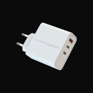 Karikues universal LC-Power LC-GAN-65, 65W, GaN, i bardhë