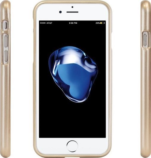 Mbrojtëse Jelly Mercury për Samsung Galaxy A41, e artë