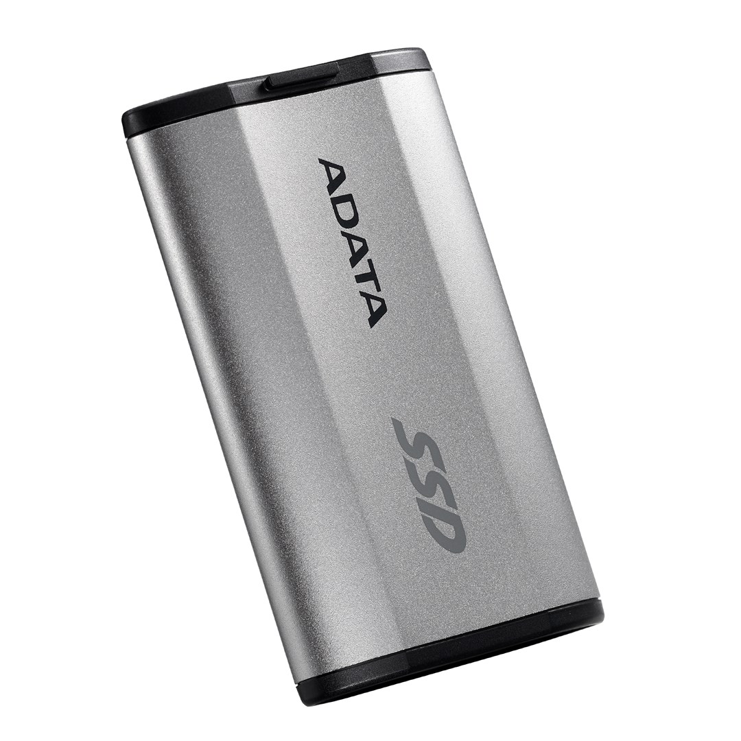 Disk SSD i Jashtëm ADATA SD810, 2TB, USB-C, 2000MB/s, i argjendtë
