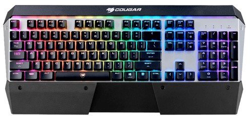 Tastierë Cougar 37ATRM1MB.1021, wireless, QWERTY DE, e zezë