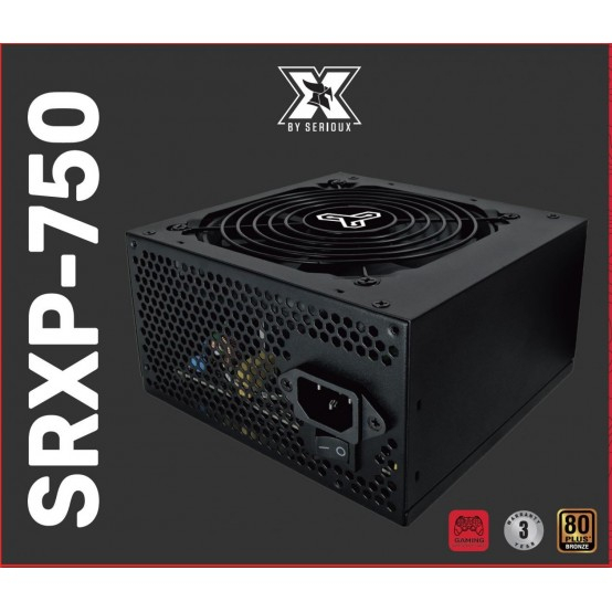 Furnizues energjie Serioux SRXP-750, 750W, 80 Plus Bronze, i zi