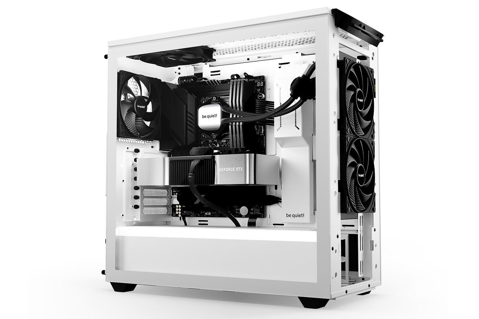Ftohës me ujë Be quiet! Pure Loop 2, 14 cm, i zi