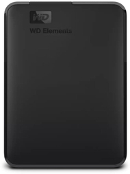 Disk i jashtëm WD Elements Portable, 4TB, i zi