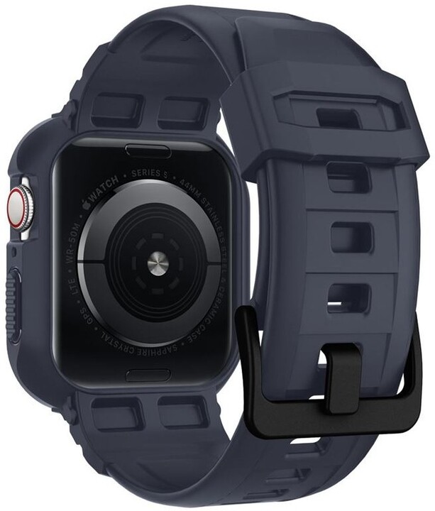 Mbrojtëse Spigen Rugged Armor Pro për Apple Watch 7/6/SE/5/4 45/44, gri