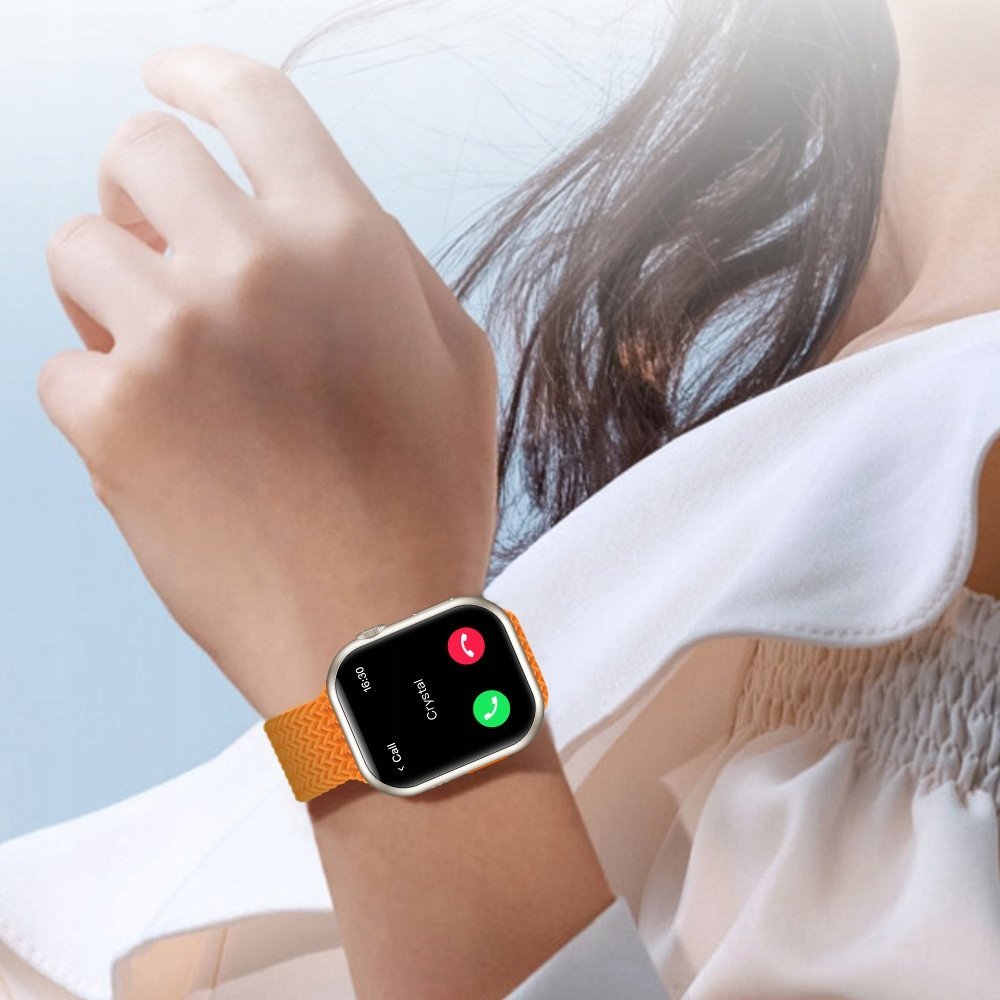 Ora inteligjente YAXO TACOMA, ekran i madh, Bluetooth, argjend 4
