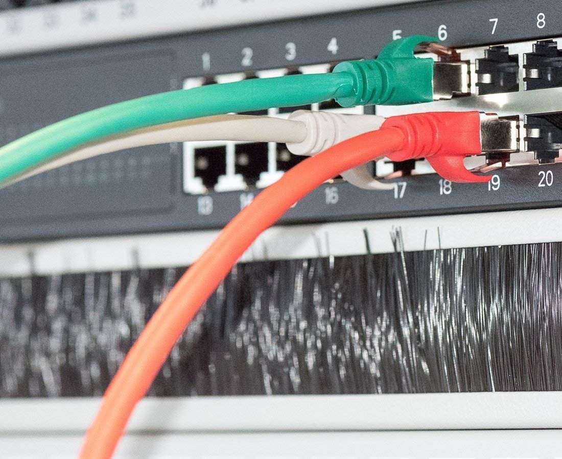 Kabllo rrjeti Telegärtner 100008831, RJ45, CAT 6A, 7.5m, i zi