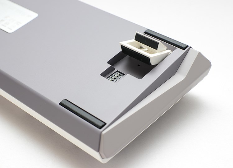 Tastierë për lojëra Ducky One 3 SF, Cherry MX Blue, RGB LED, e hirtë