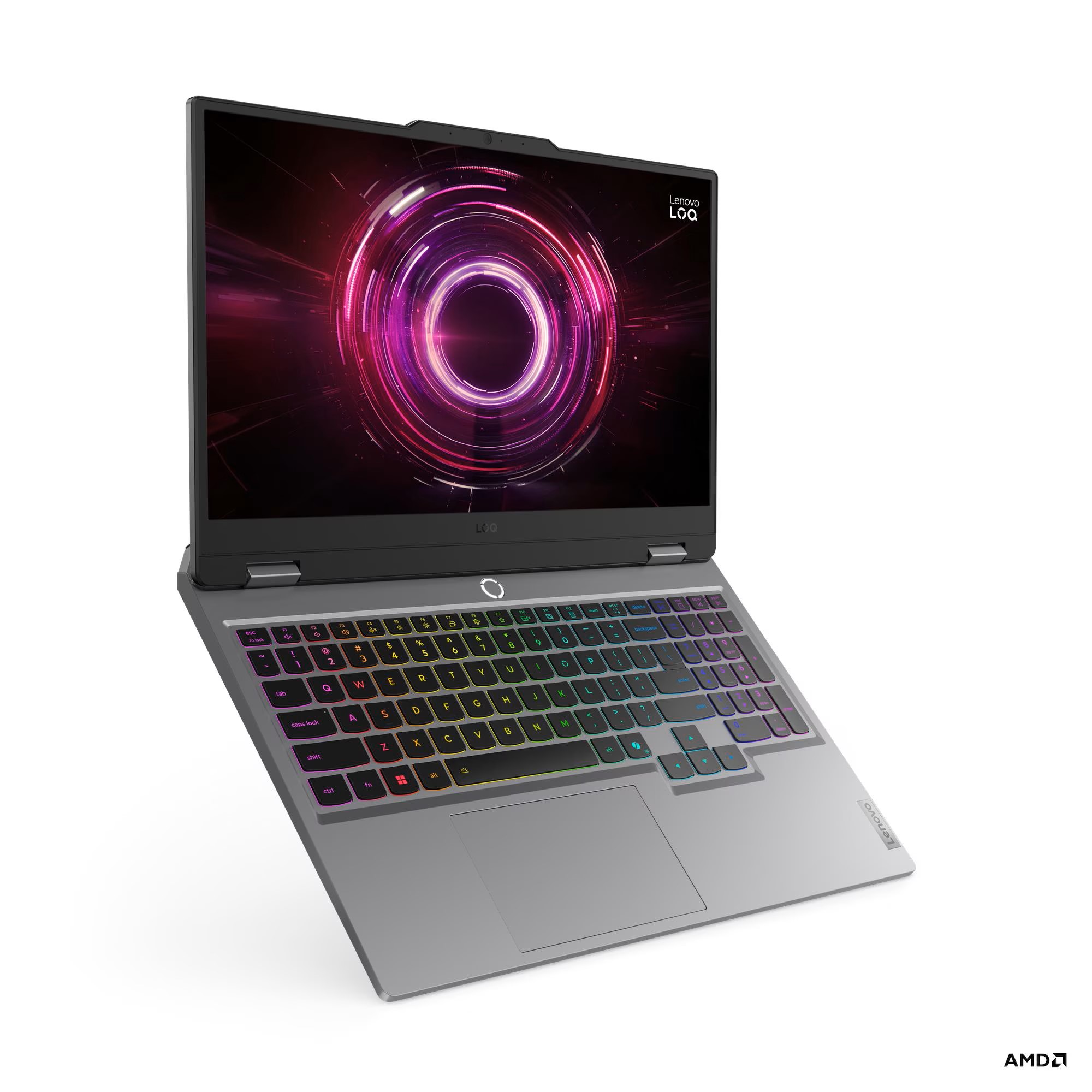 Laptop Lenovo LOQ 15AHP10, 15.6", AMD Ryzen 5 220, 16GB RAM, 1TB SSD, NVIDIA GeForce RTX 5050, i hirtë